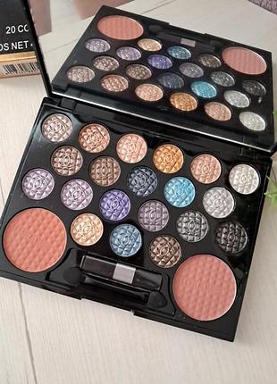 Chanel тіні 20 кольорів + румяна 2 кольори)) номер 04