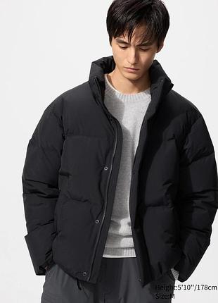Пуховик uniqlo l. м ультратонкий оригинал