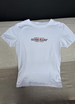 Футболка guess jeans 🤍