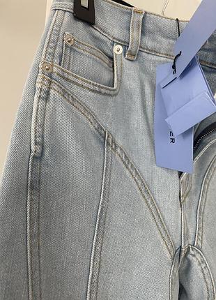 Mugler spiral panel skinny jeans | original | нові з бірками | fr36 (s)