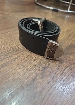 Шкіряний ремінь calvin klein jeans