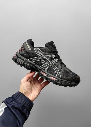 Черные кроссовки asics tiger gel kahana 8 black rose gold х асикс 40