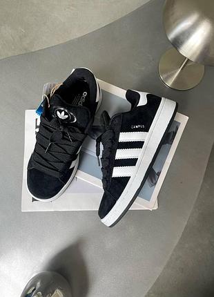 Чёрные кроссовки адидас кампус adidas x adidas campus 00s core black 40