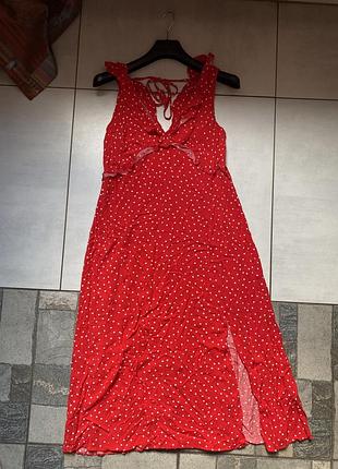 Сукня в горошок new look