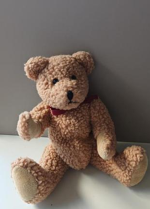 Boyds bears archive collection teddy bear, коллекционная мягкая игрушка медвежонок шарнирный, на шпинтах