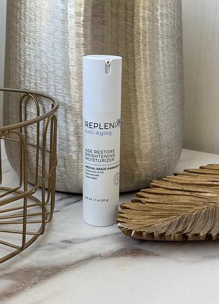 Replenix age restore brightening moisturizer  антивіковий зволожувальний крем