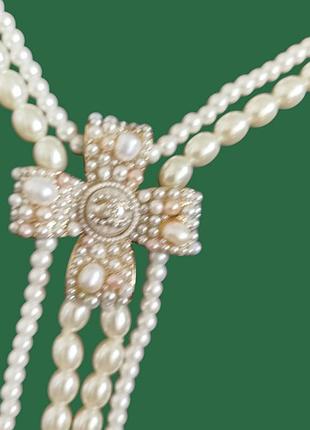 Периновое колье chanel