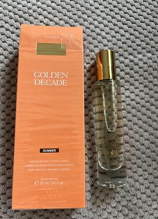 Парфумована вода zara golden decade summer об'ємом 30 мл.