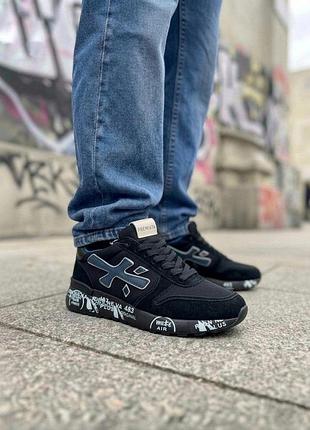 Premiata mick black/blue 41