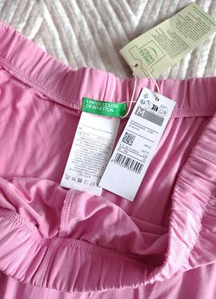 Комфортные шорты женские летние широкие из модала united colors of benetton пижама 8