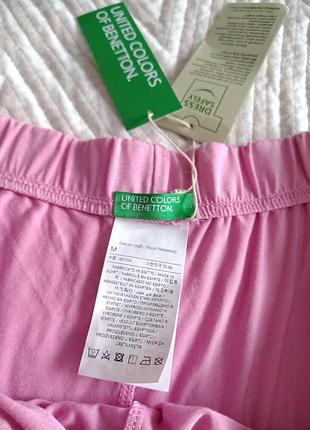 Комфортные шорты женские летние широкие из модала united colors of benetton пижама 6