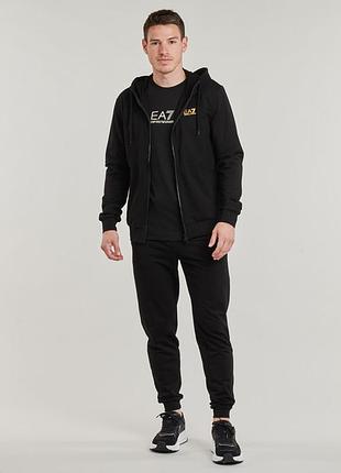 Костюм чоловічий ea7 emporio armani, колір чорний😍