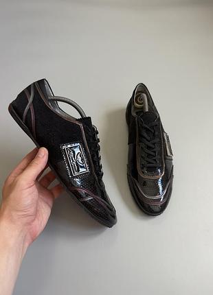 Кроссовки miguel vieira leather black 41(26.5cm) premiata common project diemme santoni