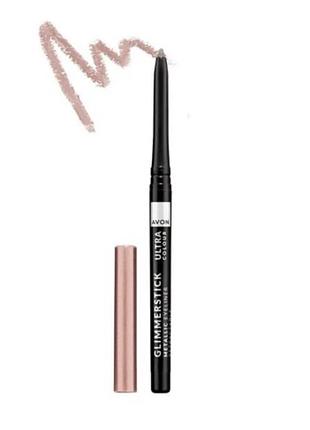 Олівець для очей з ефектом металік avon, pink quartz/рожевий кварц, 0,28g