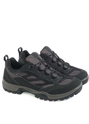 Кроссовки ecco xpedition iii low gore-tex black/mole оригинал