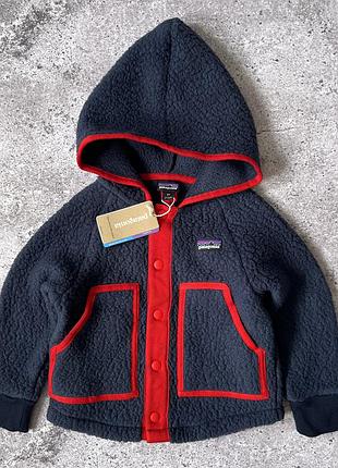 Нова дитяча флісова куртка patagonia baby retro pile jacket 2t