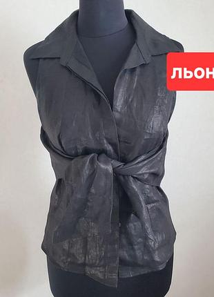 Блуза льняна