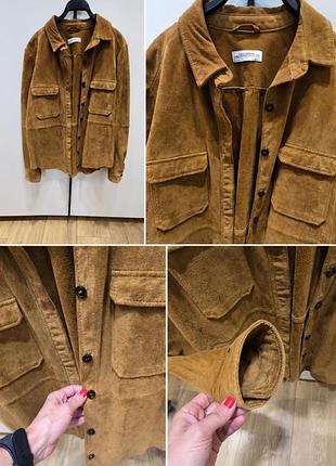 Шкіряна сорочка zara