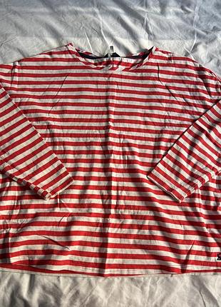 Лонгслів в смужку, розмір м, 100% cotton