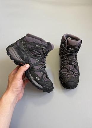 Ботинки salomon meadow mid gore-tex 38(24cm) ultra xa pro 3d adventure