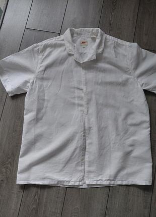 Сорочка чоловіча levi's, льон