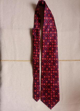 Краватка чоловіча широка, 100 шовк, st.michael from marks&spencer