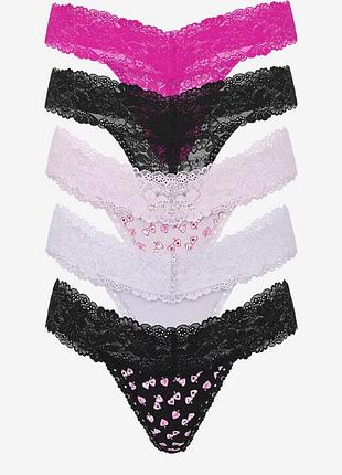 Набір трусиків pink victorias secret
