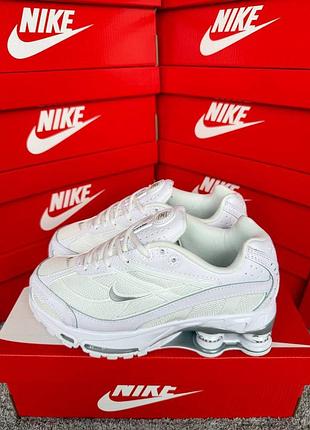 Жіночі кросівки nike shox ride 2 sp x supreme white 36-38-39