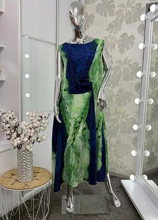 Яскрава стильна брендова сукня від dkny, р.16, нова.