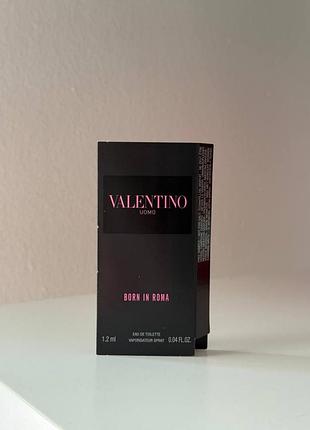 Туалетна вода valentino born in roma uomo