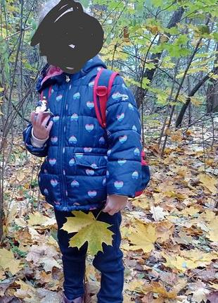 Курточка детская девочка 110см

осень-зима