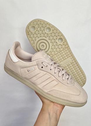 Жіночі кросівки adidas samba wonder quartz pink розмір 40 2/3