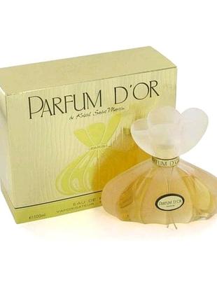 Kristel saint martin parfum d'or