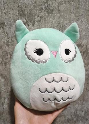 Оригинальный сова мягкая игрушка squishmallows совушка сквашмеллоу