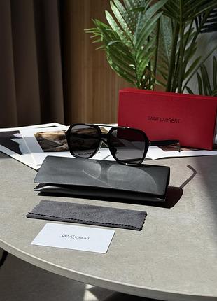 Окуляри жіночі saint laurent sl 545 001 black/silver