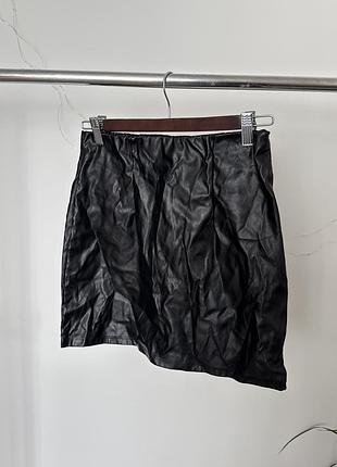 🖤 спідниця asos design екошкіра | eu 38 (m)