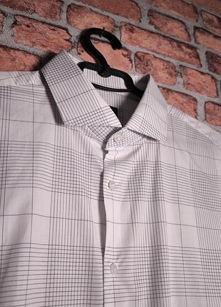 Сорочка в клітинку класична s oliver slim fit