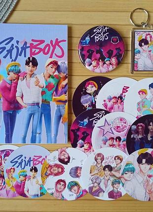 Набір saja boys kpop demon hunters 3 4 предметів (27856)