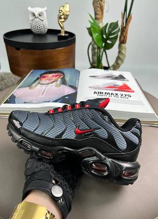 Жіночі кросівки nike air max tn plus grey black red 38-39-40-41