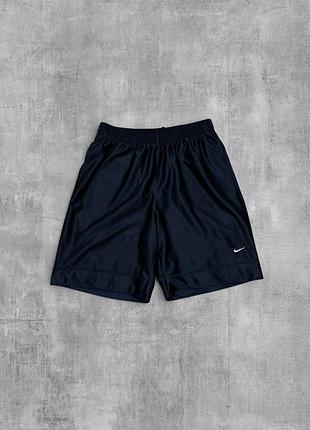 Шорти nike оригінал чорні спортивні шорти найк баскетбольні сітка легкі літні