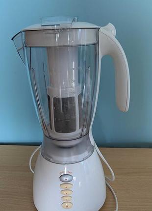 Блендер philips cucina 500w с фильтром для сока