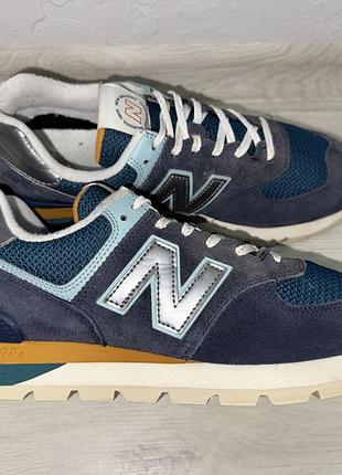 Кросівки замшеві new balance 574 legacy, оригінал, р-р 43-44, уст 28 см