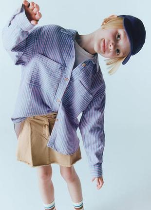 Рубашка zara на 10 гг, можно для близнецов