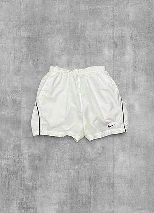 Шорти nike оригінал білі спортивні шорти найк пляжні легкі літні