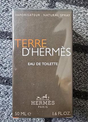 Парфуми hermès terre d’hermès eau de toilette 50 мл