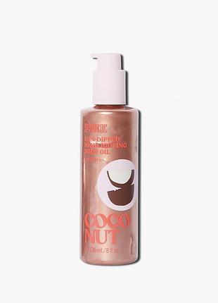 Масло-хайлайтер shimmer «coconut». pink. victoria’s secret