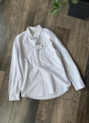 Сорочка 100% cotton f&f oxford m&s zara h&m