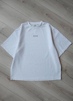 Футболка róhe oversize off white balenciaga gucci