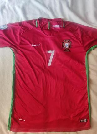 Футболка футбольна portugal ronaldo