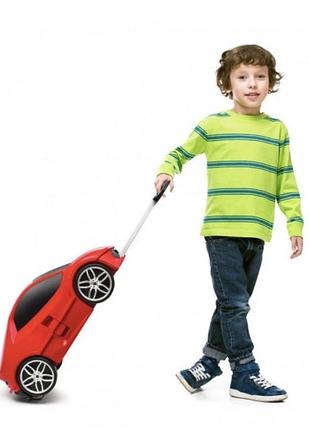 Чемодан машинка lamborghini huracan red 91002w-red ridaz